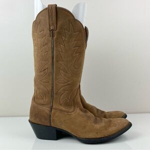 Ariat Women’s Heritage Brown Leather Western Cowboy Boots Size 8.5 B Distressed